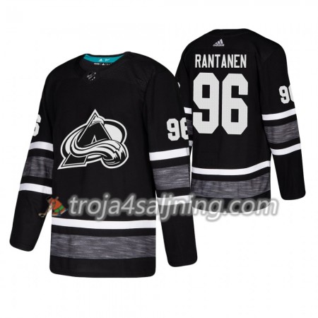 Colorado Avalanche tröja Mikko Rantanen 96 Svart 2019 All-Star Adidas Authentic - NHL Tröjor Herr